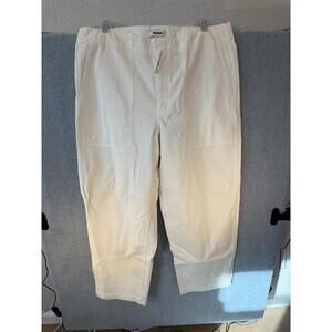 Madewell Tapered-Leg Utility Pants Lighthouse Size 30 NWT NV175